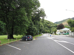 森林公園、Botanical Reserve（ボタニカル・リザーブ）にある駐車場